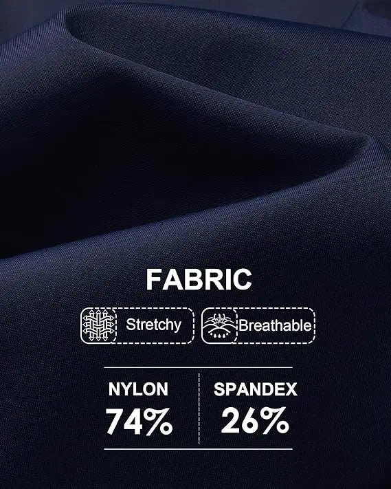 Alimens&Gentle Men's Stretch Dress Pants