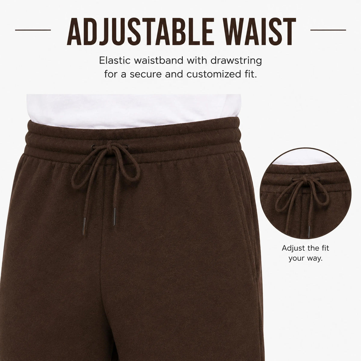 3-Pack Men’s Heavyweight Fleece Sweatpants