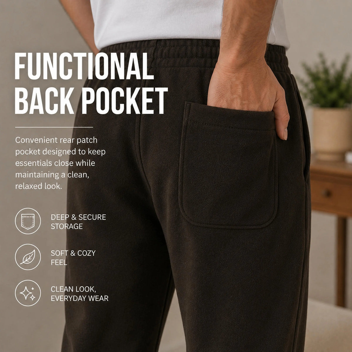 3-Pack Men’s Heavyweight Fleece Sweatpants